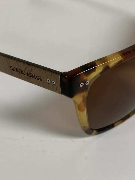 Giorgio Armani AR 8062 5026-73 - Havana-Brown by Giorgio Armani for Men - 56-19-145 mm Sunglasses