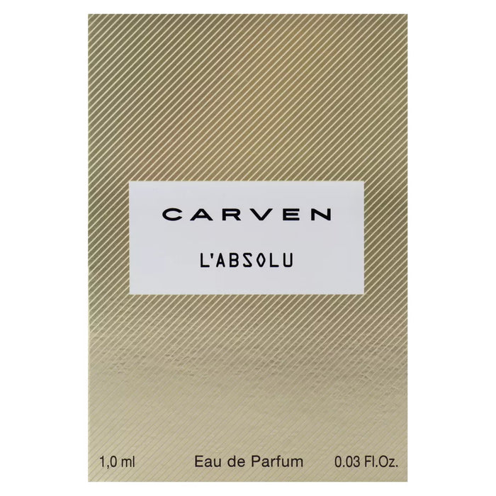 Labsolu de Carven pour Femme - Flacon Spray EDP 1 ml (Mini)