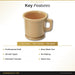 WILLIAM MARVY Marvy Plastic Shaving Mug