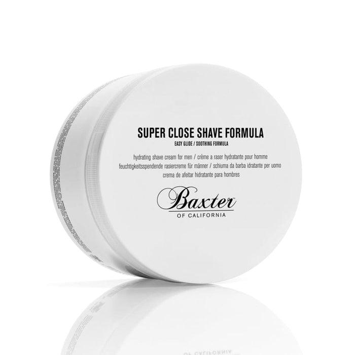 Formule de rasage de très près de Baxter Of California pour hommes - Crème à raser 8 oz