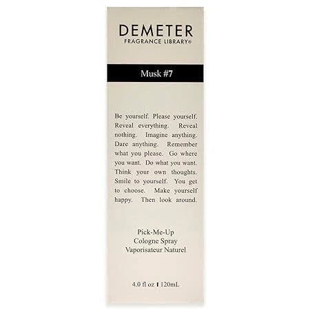 Musc #7 de Demeter pour femme - Spray de Cologne 4 oz