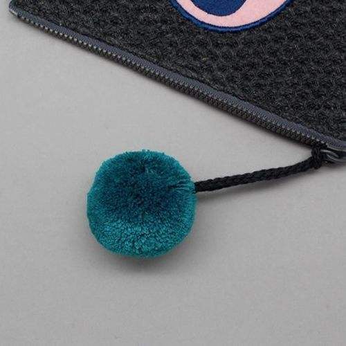 Aurore and Jean Paul Knit PomPom Pouch by Ooh Lala for Women - 1 Pc Bag