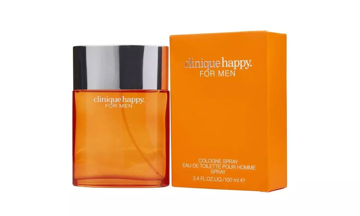 Clinique Happy Cologne Spray de Clinique pour hommes - Spray EDT de 3,4 oz