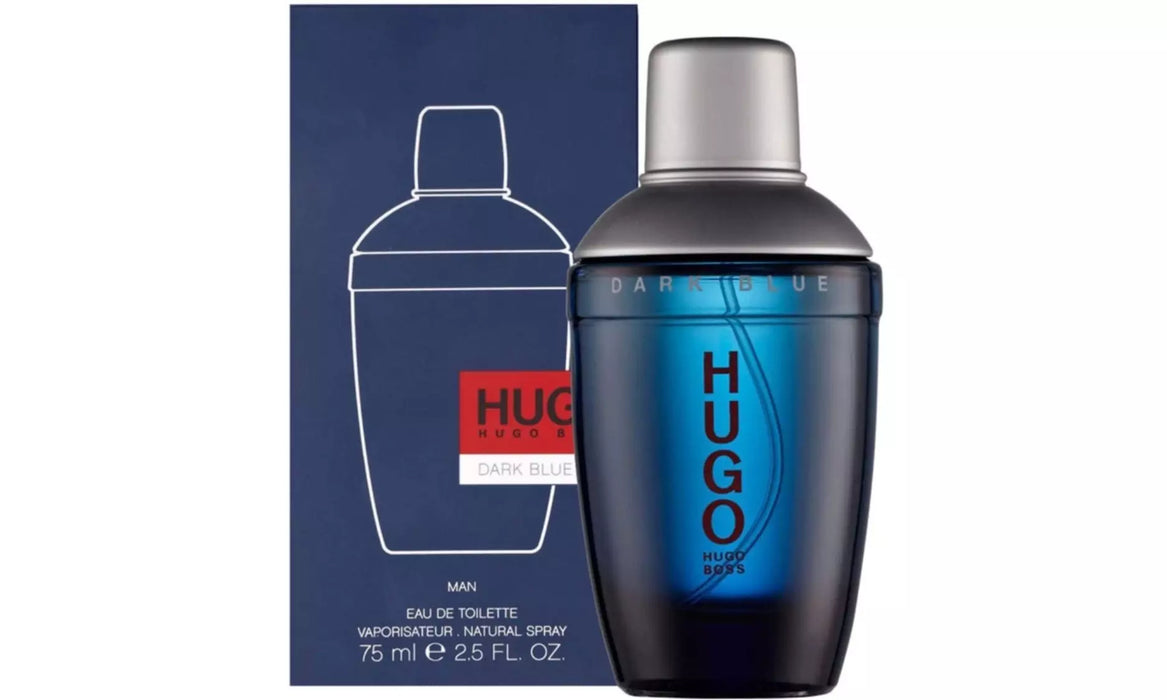 Hugo Dark Blue by Hugo Boss for Men - 2.5 oz EDT Spray