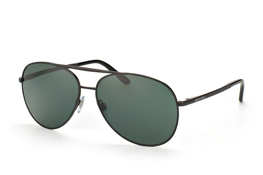 Giorgio Armani AR 6030 3001-71 - Matte Black-Green by Giorgio Armani for Men - 60-14-140 mm Sunglasses