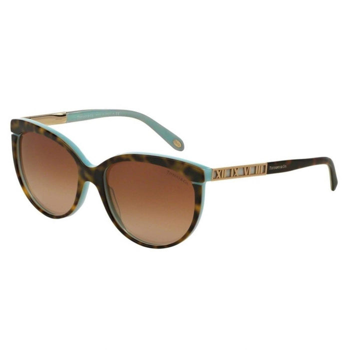 Tiffany TF 4097 8134-3B - Gafas de sol Havana Blue-Brown Gradient de Tiffany and Co. para mujer - 56-16-140 mm