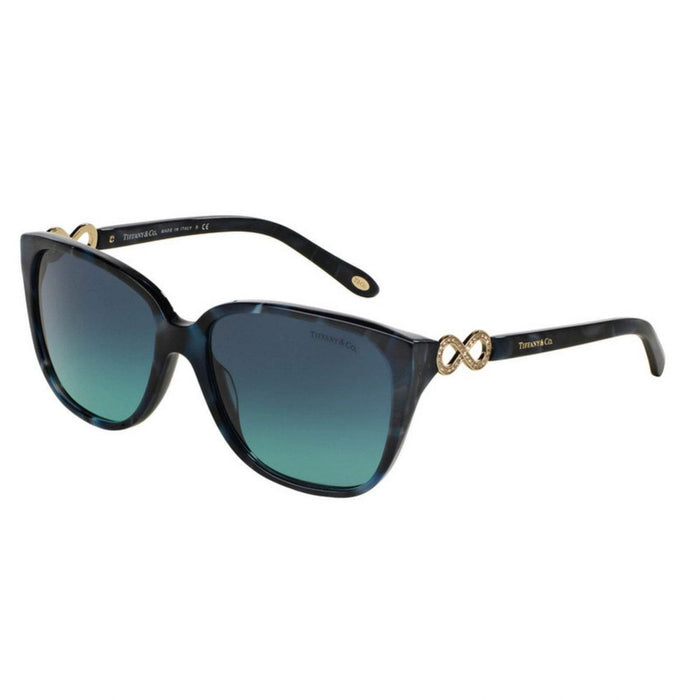Gafas de sol Tiffany TF 4111-B 8200-9S - Concha azul degradado de Tiffany and Co. para mujer - 57-16-140 mm
