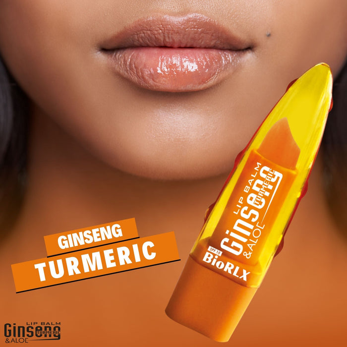 BioRLX Aloe Vera Ginseng Turmeric Lip Balm