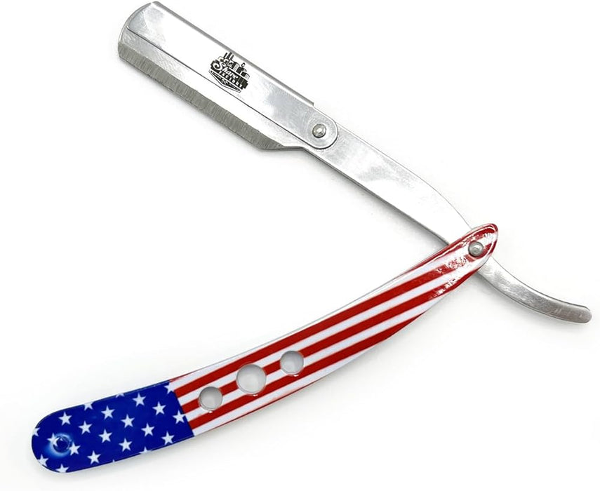 Shaving Factory Metal St Razor USA Flag