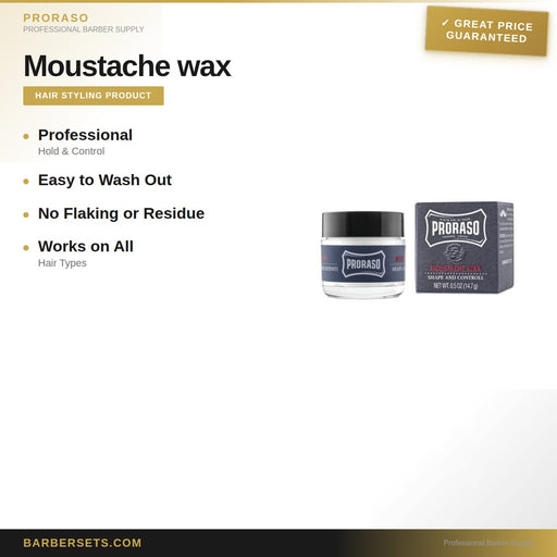 PRORASO Moustache wax