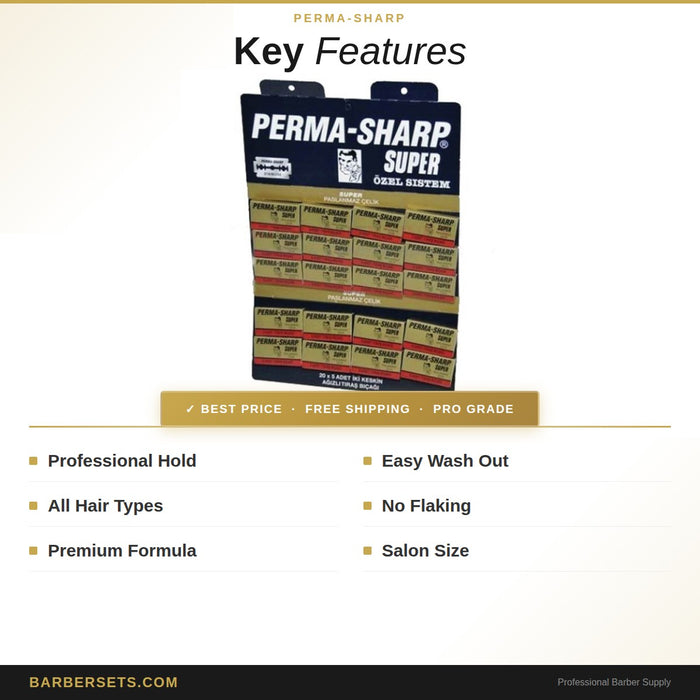 Perma-Sharp DblEdgRzrBl 100bld