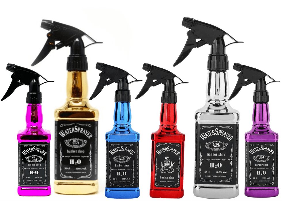 Custom Luxury Hairdressing Spray Bottle Barber Water Sprayer High Pressure Fine Mist Penguin Spray Bottle 500ml