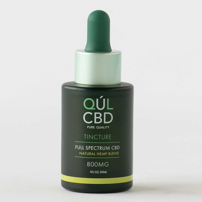 Tincture Full Spectrum 800mg CBD - Natural Hem Blend by Kul CBD for Unisex - 1 oz Tincture