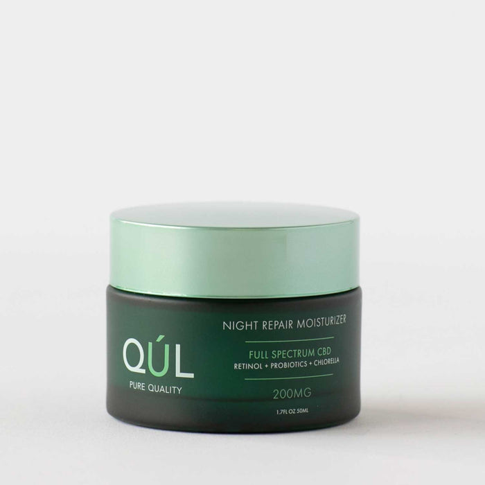 Night Repair Moisturizer Full Spectrum 200mg CBD by Kul CBD for Unisex - 1.7 oz Moisturizer