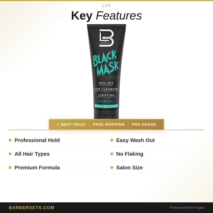 LV3 BLACK MASK 250ML