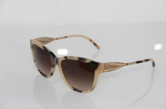 Burberry BE 4203 3501-13 - Light Horn-Brown Gradient by Burberry - 57-18-140 mm Sunglasses