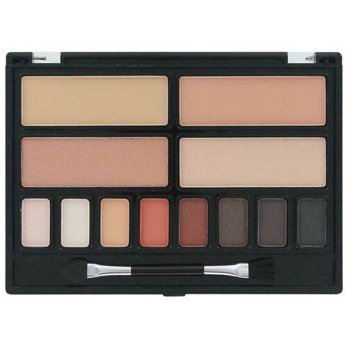 BEAUTY TREATS Essentials Contour & Eye Palette Display Set, 12 Pieces