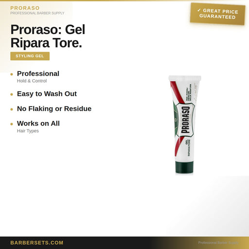 Proraso: Gel Ripara Tore. Per I Piccoli Problemi Della Rasatura