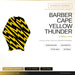 MARMARA BARBER BARBER CAPE YELLOW THUNDER