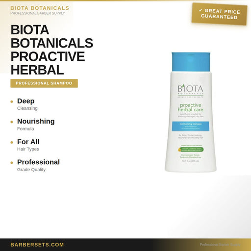 BIOTA BOTANICALS PROACTIVE HERBAL CARE MOISTURIZING SHAMPOO