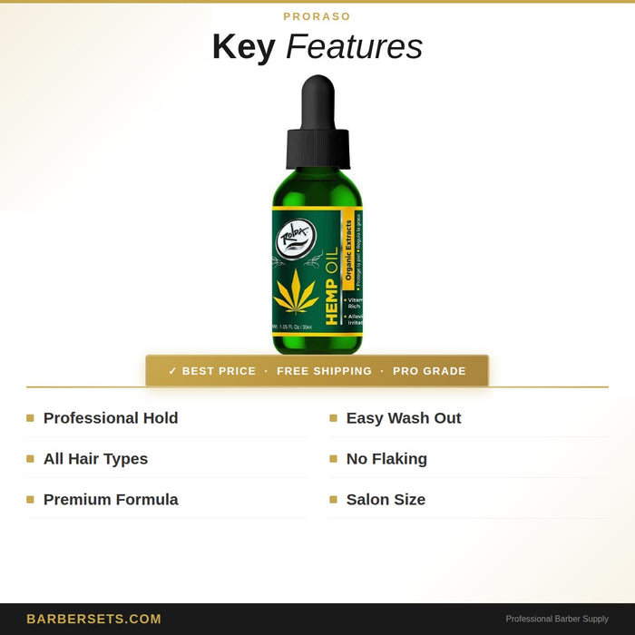 PRORASO Beard Oil  30ml Azur