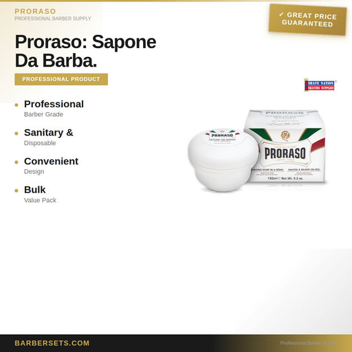 Proraso: Sapone Da Barba. Pelli Sensibili 150ml