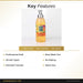 EYUP SABRI TUNCER FOAM SOAP NATURAL OLIVE OIL BODRUM MANDARIN 500 ML  NATURAL OLIVE OIL BODRUM MANDARIN 500 ML