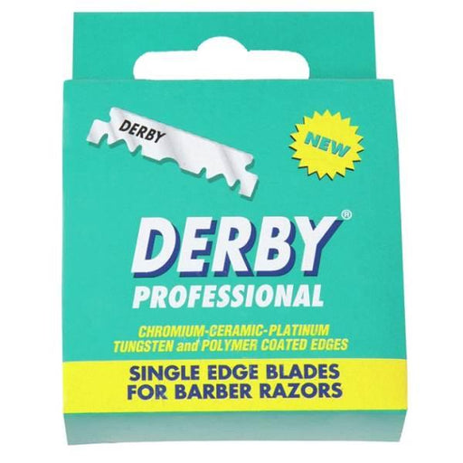 Derby Prof Single Edge Razor Blades Hanging DE-D116B - BarberSets