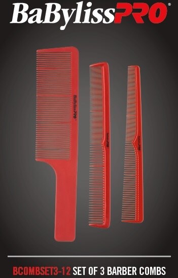 BaBylissPRO Barberology Comb Set