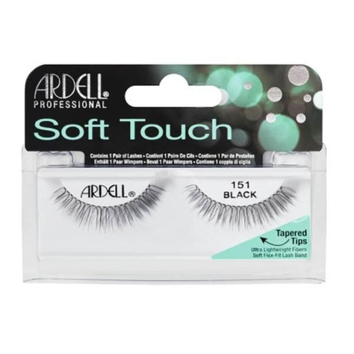 Ardell Professional Soft Touch Lashes W/Tapered Tips Blk 151 - BarberSets