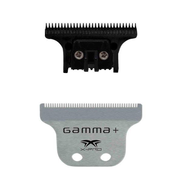 Gamma Remplacement Classic X-Pro Lame de tondeuse à cheveux fixe en acier inoxydable avec l'ensemble de coupe One 