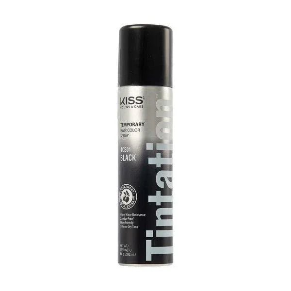 Red By Kiss: Temporary Hair Color Spray - Black - 2.82 Oz VIY-TCS01