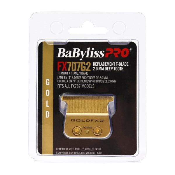 Babyliss Pro Tooth T-Blade Black Graphite Deep BB-FX707B2 - BarberSets