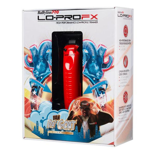 BabylissPro LoPROFX Influncer Trimmer - Red - BarberSets