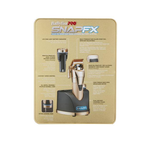 BabylissPro FX890GI SnapFX Gold Clipper - BarberSets