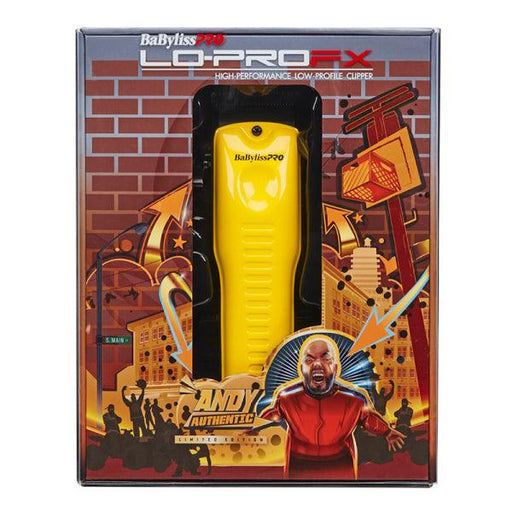 BabylissPro FX825YI LoPROFX Influncer Clipper - Yellow - BarberSets
