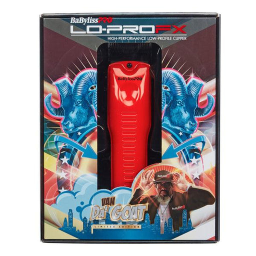 BabylissPro FX825RI LoPROFX Influncer Clipper - Red - BarberSets