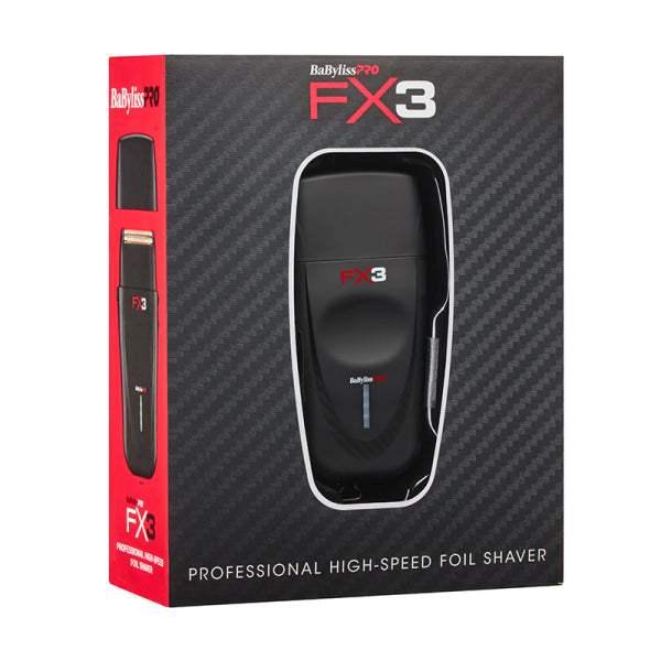FX3 Black High Speed Double Foil Shaver