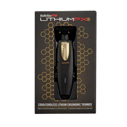 Babyliss Pro Lithiumfx Cord / Cordless Ergonomic Trimmer - Gold BB-FX773N - BarberSets