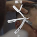 The Shave Factory Straight Edge Razor Kit (Matte / 200 Derby Professional Single Edge Razor Blades) - BarberSets