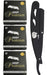The Shave Factory Straight Edge Razor Kit (Black / 300 Derby Premium Single Edge Razor Blades) - BarberSets