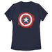 Women's Marvel Captain America Spray Logo T-Shirt