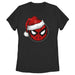 Women's Marvel Spidey Santa Hat T-Shirt