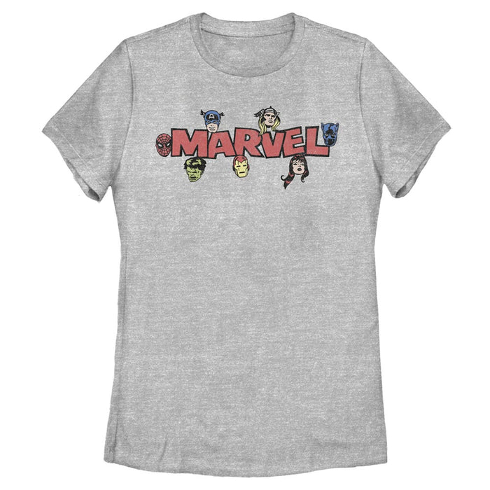 Women's Marvel VINTAGE LOGO T-Shirt