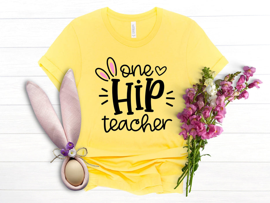 T-shirt 100% coton de haute qualité, chemise One Hip Teacher