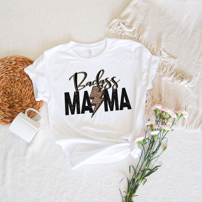 Camisa de mamá Badass, camisa de vida de mamá, camisa de mamá leopardo, camisa de mamá nueva, camisa del día de las madres, camisa de mamá para ser, feliz día de las madres, regalo para mamá 