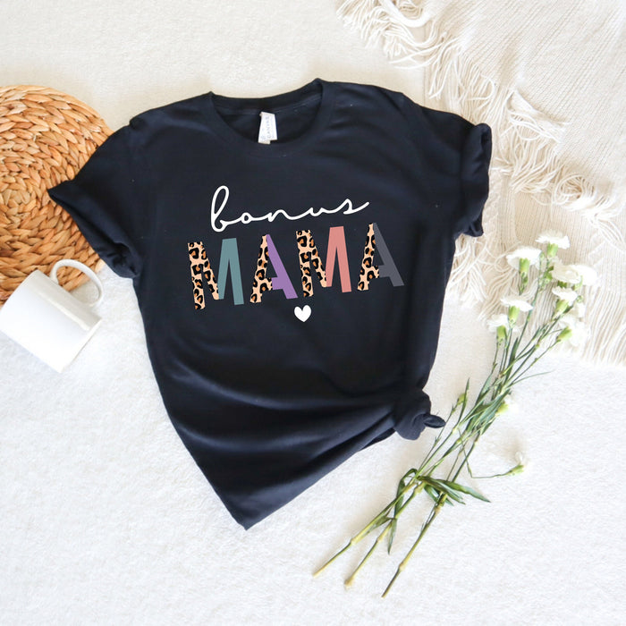 Camisa de mamá extra, camisa de vida de mamá, camisa de mamá de bonificación de leopardo, camisa de madrastra, camisa del día de las madres, camisa de mamá, feliz día de las madres, regalo para mamá 