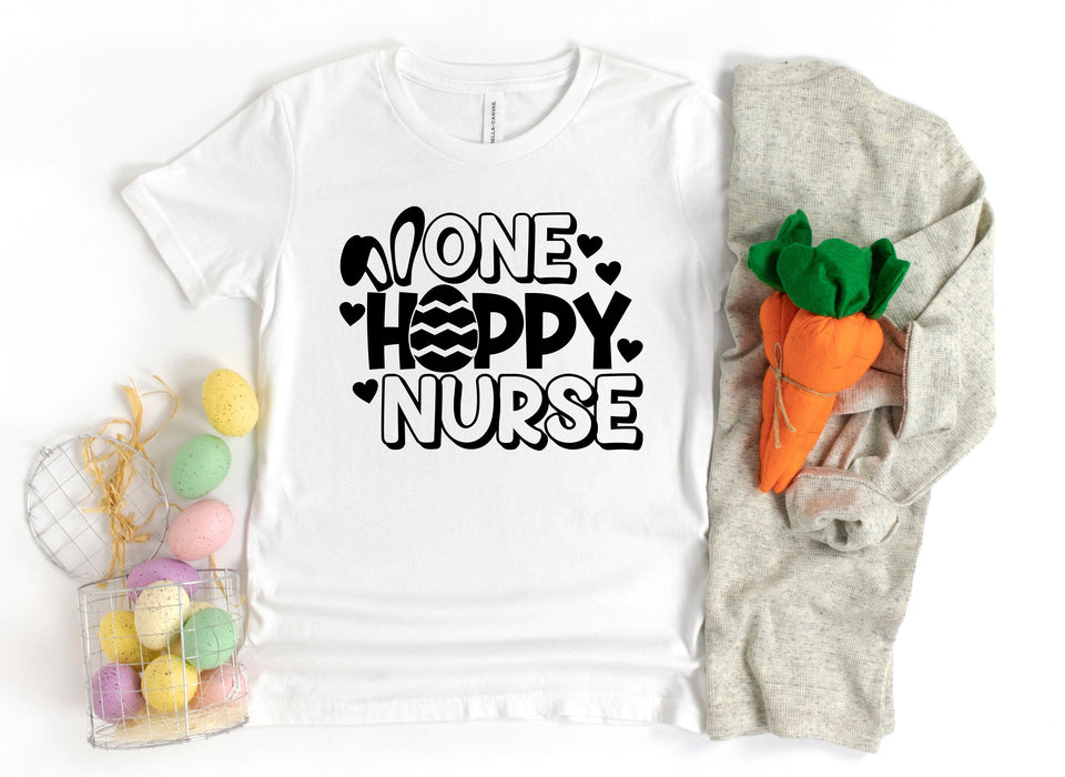 Une chemise d'infirmière Hoppy 100% coton T-shirt de haute qualité