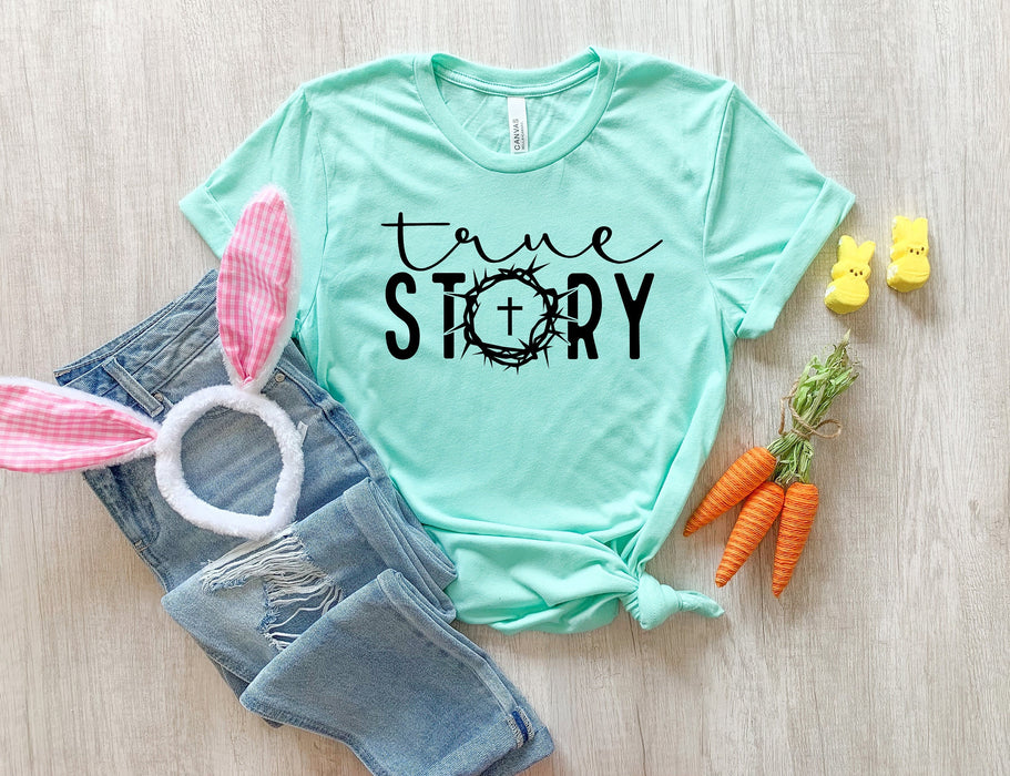 Chemise True Story 100% coton T-shirt de haute qualité