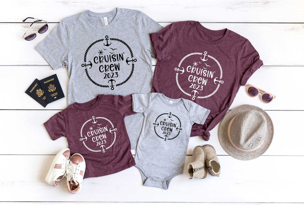 Cruisin Crew 2023 shirt 100% Cotton T-shirt High Quality